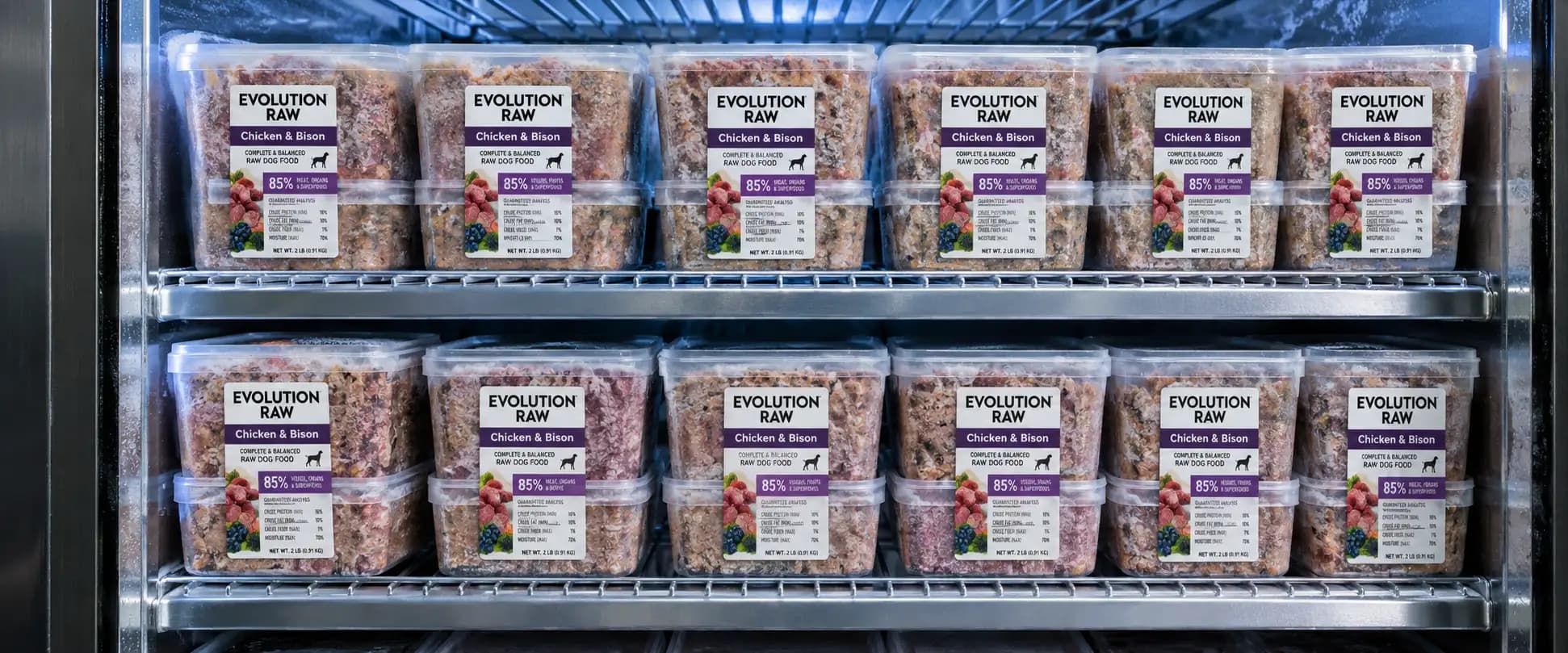 Freezer adhesive labels printed for Regina SK food businesses by True Color Display Printing