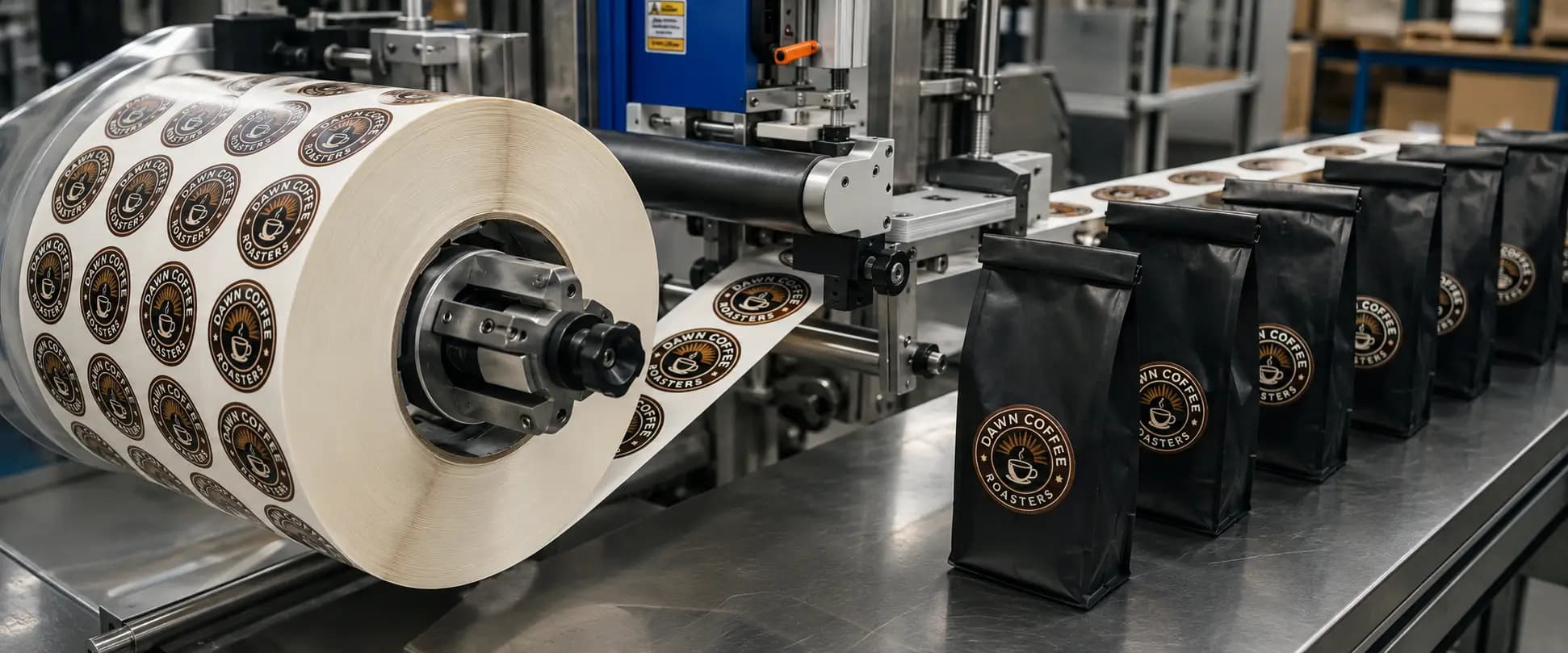 Roll labels printed in Saskatoon for inline applicators — True Color