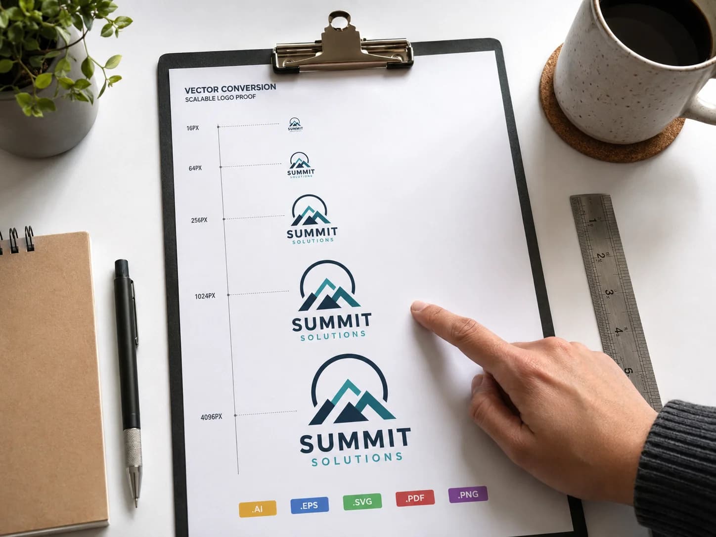 logo vectorization formats