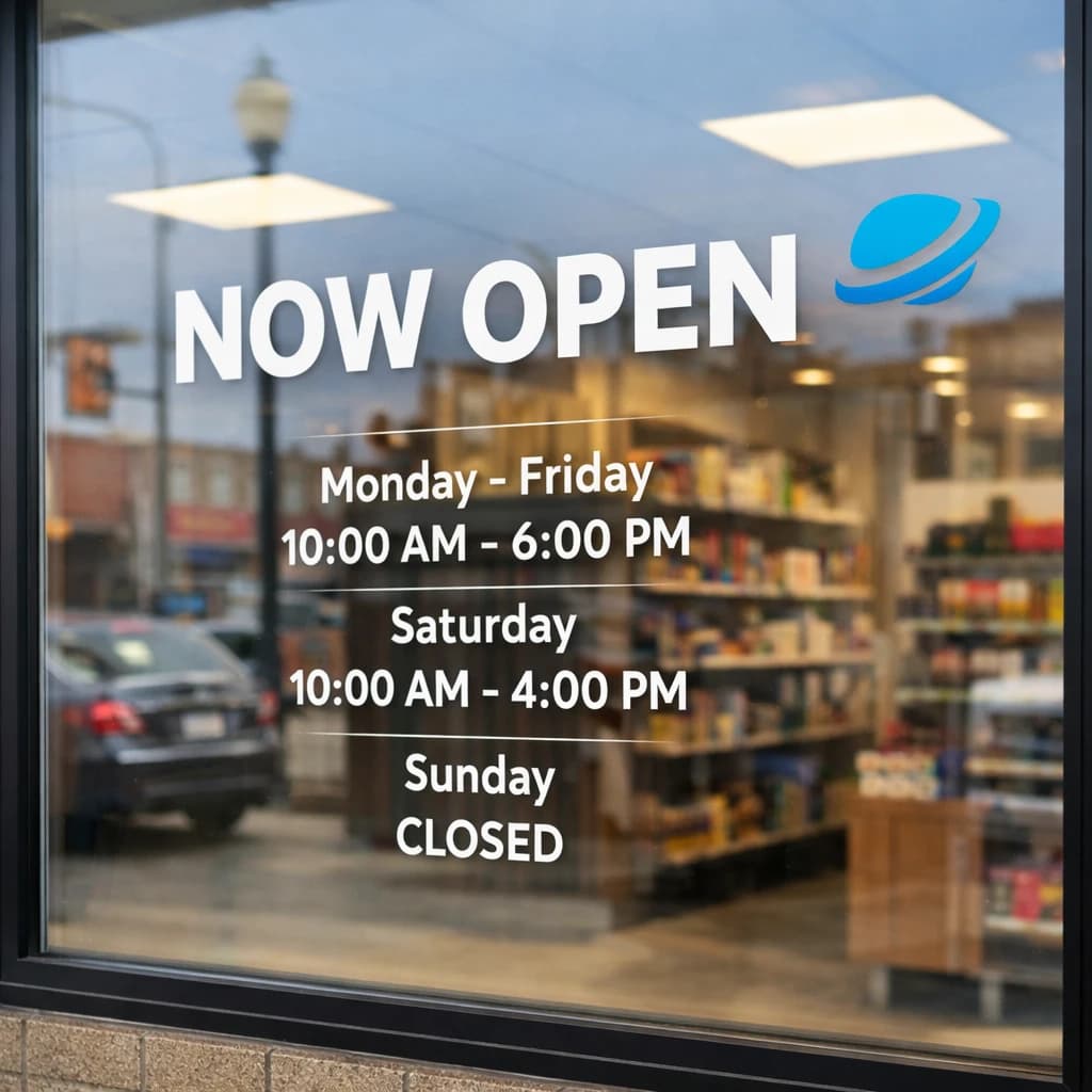 Window Decals — True Color Display Printing Saskatoon
