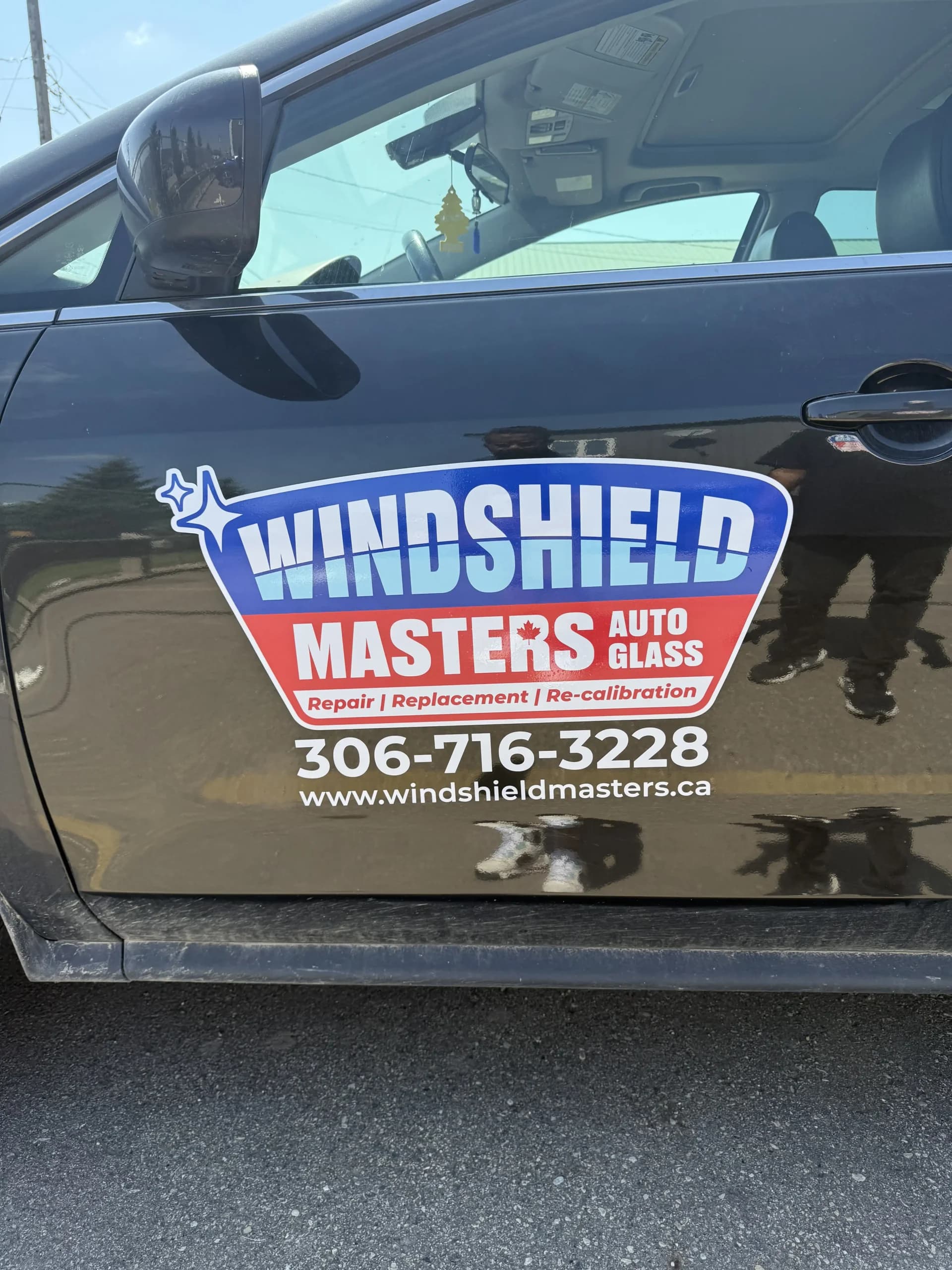 Door Magnet — Windshield Masters — True Color Display Printing Saskatoon