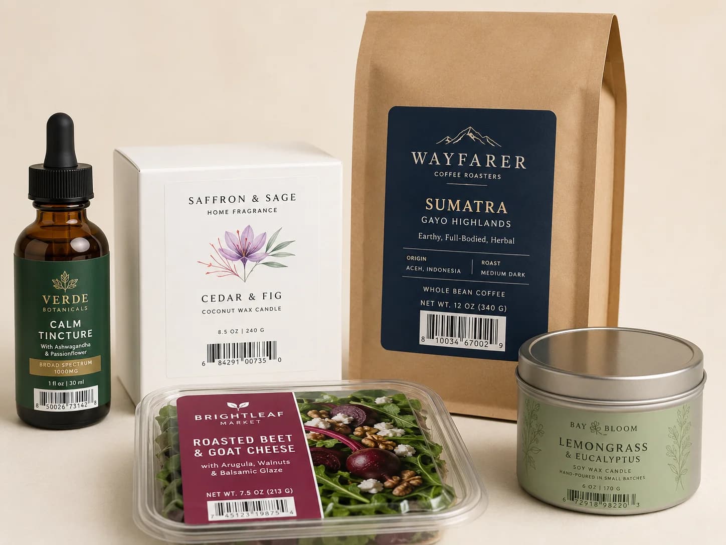 Product Labels printed in Saskatoon — True Color Display Printing